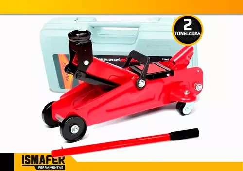 Mala Elevadora Hidráulica, 2 Macacos, Tipo Jacarezinho, C/ Ton